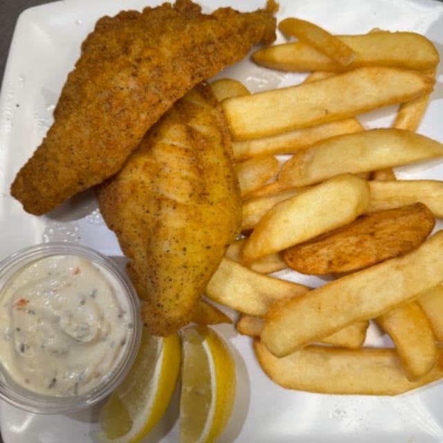Catfish Dinner.